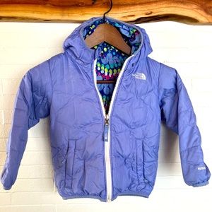 The North Face reversible girls jacket
